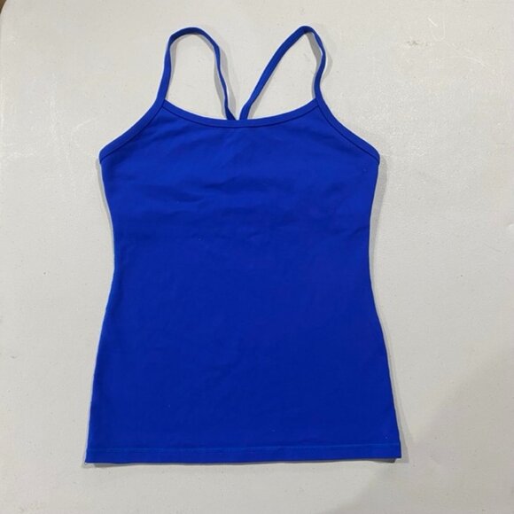 Lululemon Power Y Tank, Blue, XS - Picture 1 of 7